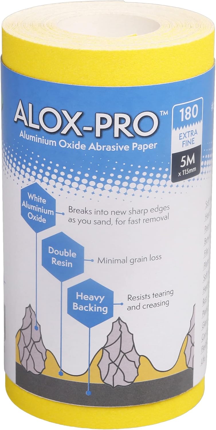 Axus Sandpaper 5M Roll (yellow)