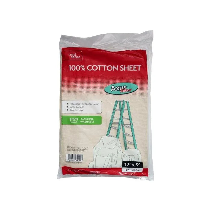 Cotton Dust Sheet 12x9