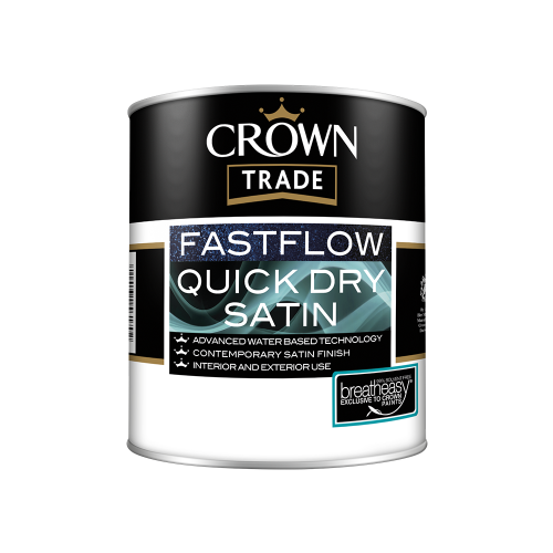 Crown Fast Flow QD Satin White 2.5L